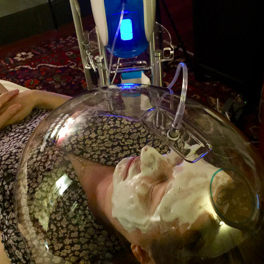 Korean Oxygen Dome Facial Therapy
