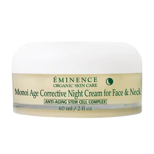 Monoi Age Corrective Night Cream for Face & Neck - Eminence Organic Skin Care